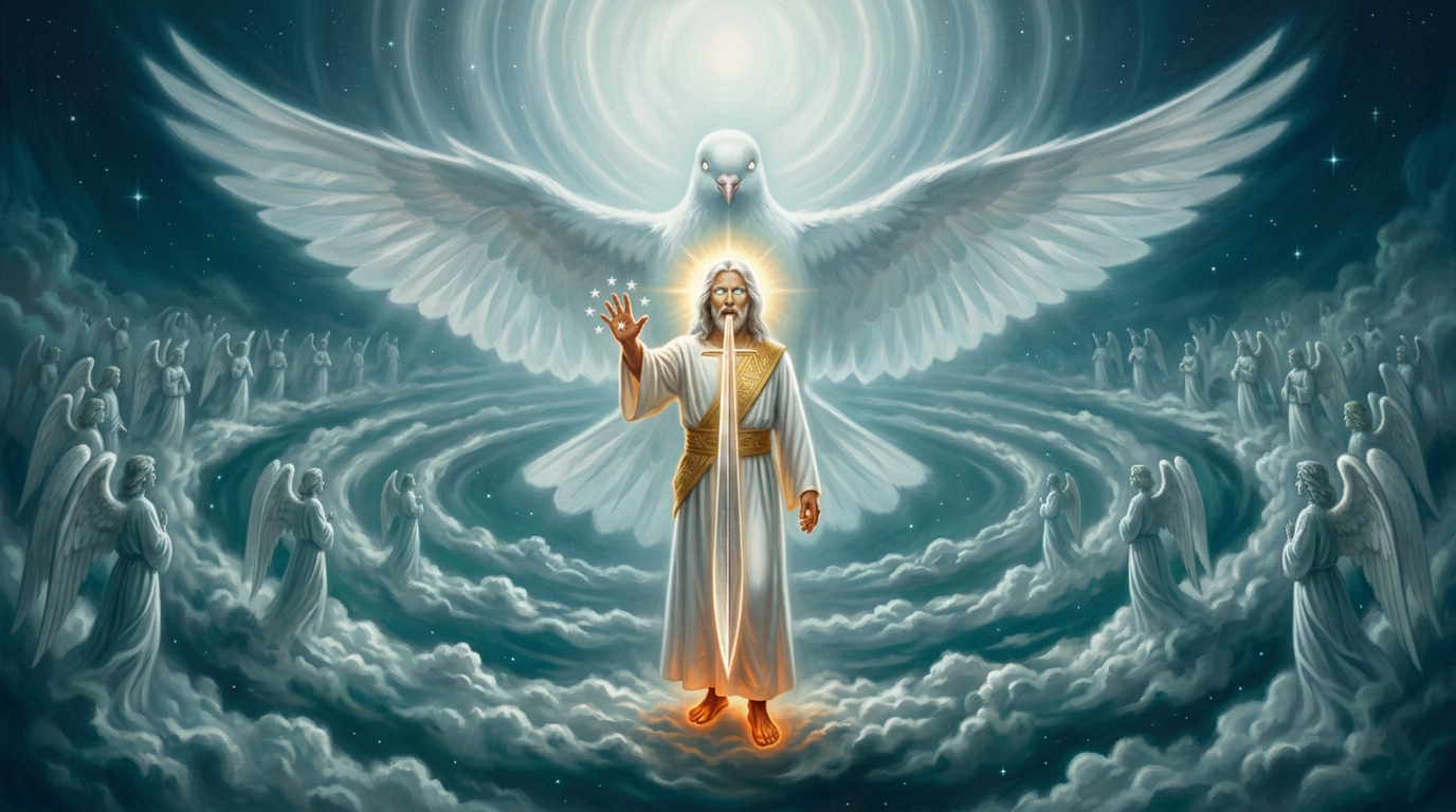 Christ in glory.